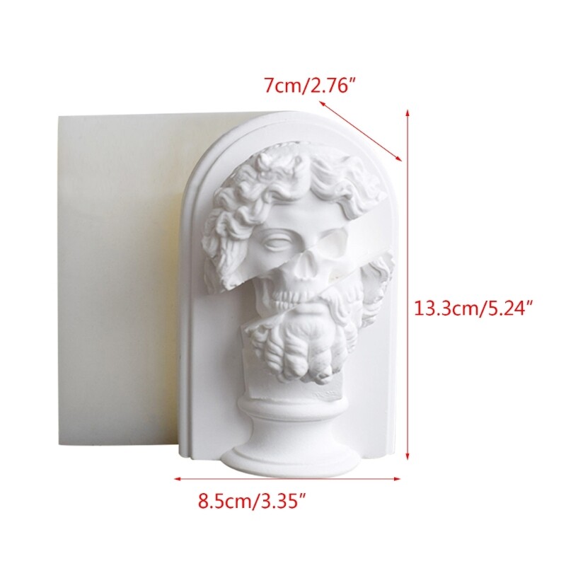 Vintage David Portrait Silicone Mold DIY Project Reusable Soap gallery
