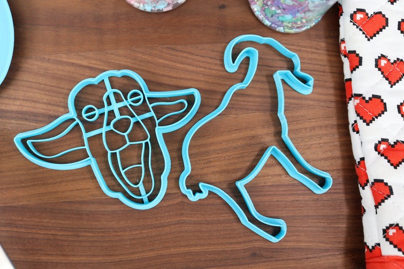 Alpine Goat Cookie Cutters - Alpine Goat Doe, Alpine Goat Face, Alpine Goat gallery