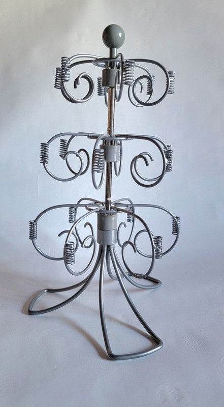 Charmed 3 Tier 18 Cake Pop Lollipop Holder Stand Party Wedding Decors; Silver