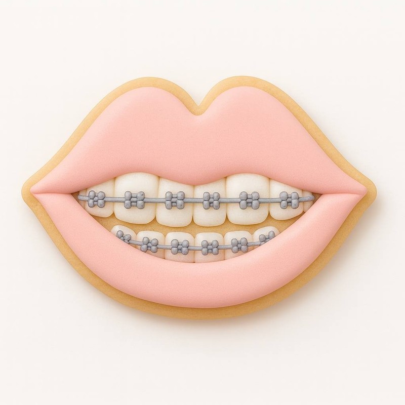6 Piece Tooth Toothbrush Toothpaste Dental Floss & Lips Dental Cookie Cutter Se gallery