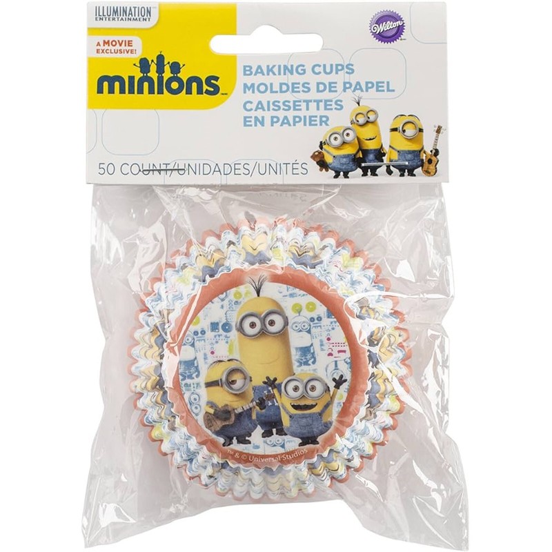 MINIONS CUPCAKE BAKING CUPS (50) Birthday Celebrate Decoration