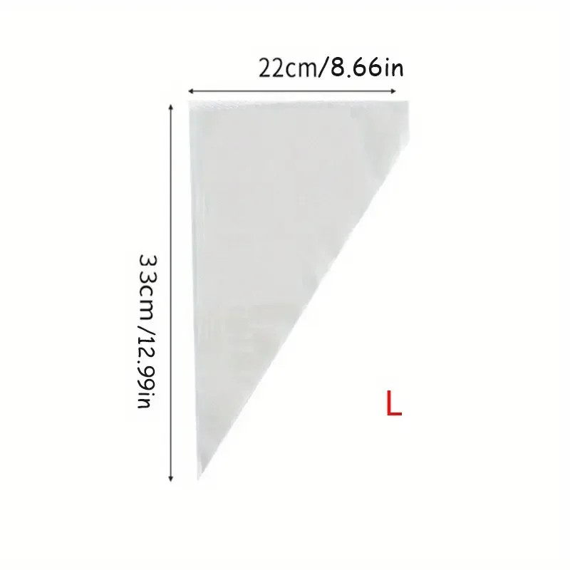 100PCS Disposable Piping Bags Extra Strong Cake Decorating Icing Pastry Bags gallery