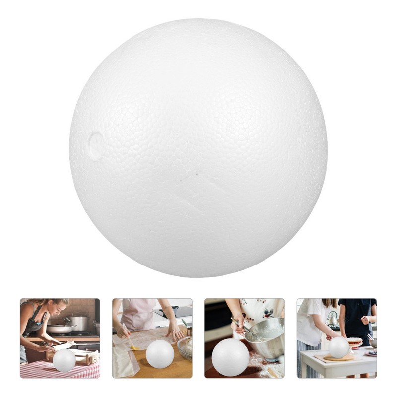 Reusable Foams Cake Ball Shaped Fake Cake Model Practicing Accessory