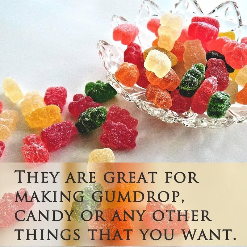 50 Grid Gummy Bear Silicone Mold with Dropper Candy Chocolate Baking Tool gallery