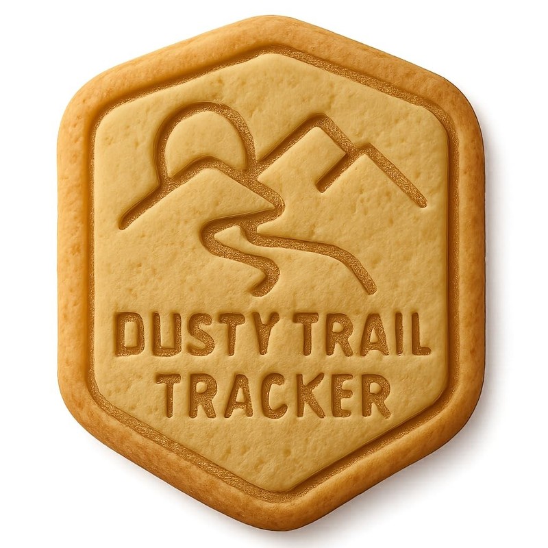 Dusty Trail Tracker Cookie Cutter & Stamp, Fondant & Clay - 4x3.8 gallery