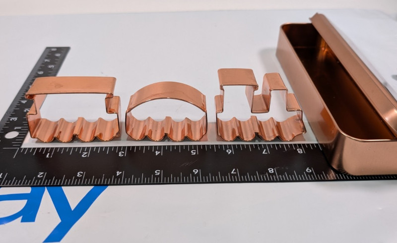 Cookie Cutter Set of 3 Railroad Train Cars – Engine, Coal Car & Caboose