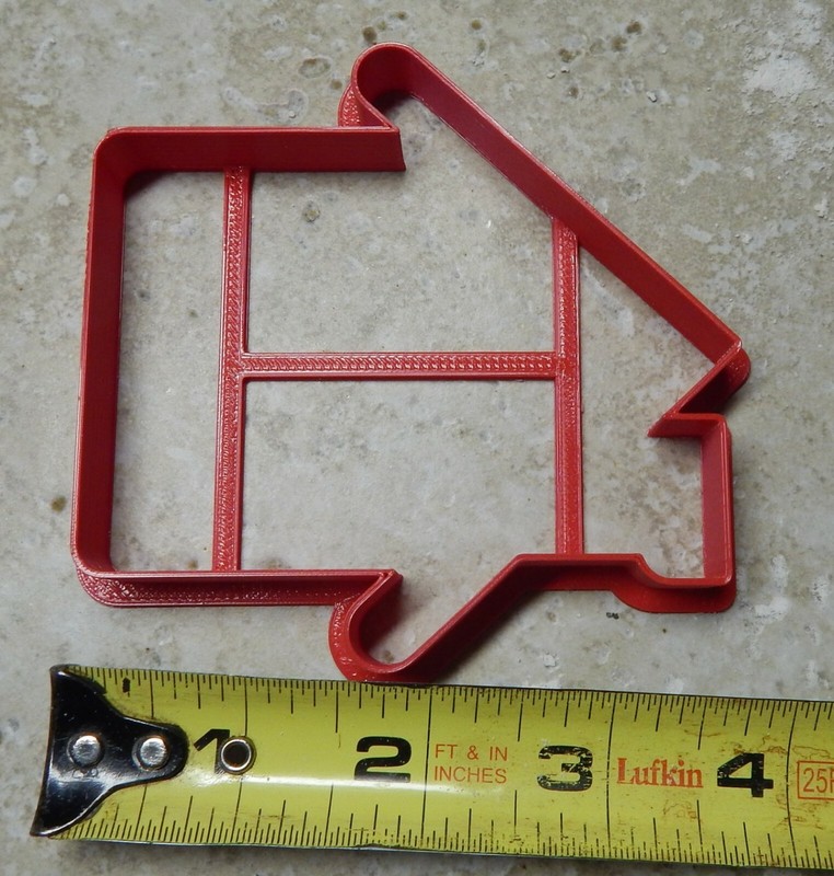HOUSE REAL ESTATE SCHOOL DOG BUILDING FAMILY PLACE HOME COOKIE CUTTER USA PR2193 gallery