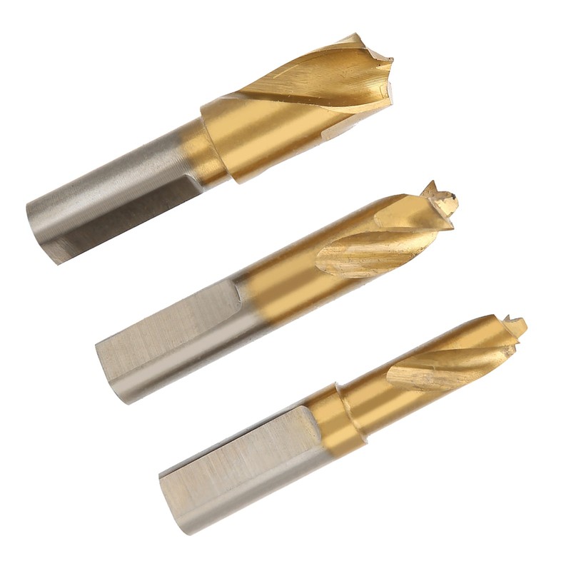 3Pcs HSS CO Cobalt Spot Weld Drill Bit Set Kit Weld Cutter Cutting Accessories gallery
