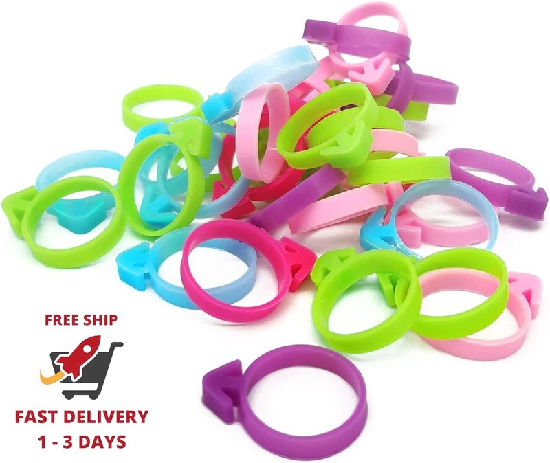 30 bridas de silicona para manga pastelera, reutilizables, para decorar pasteles
