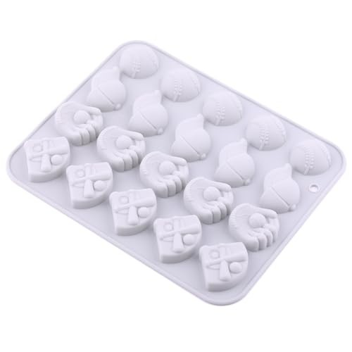 20 Cavity Baseball Candy Molds Sports Theme Silicone Mold Baseball Softball gallery