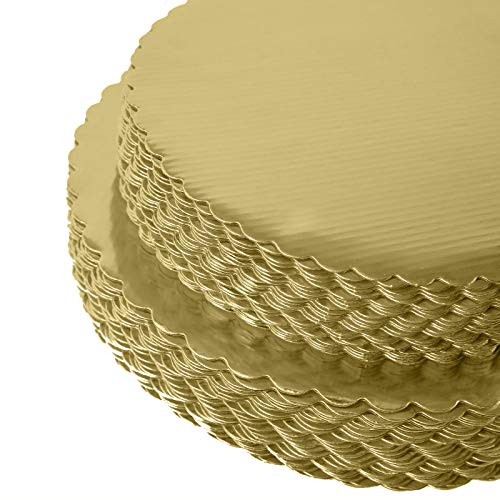 [25pcs] 12" Gold Cakeboard Round,Disposable Cake Circle Base Boards Cake Plate gallery