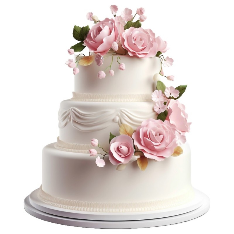 White Foam Cake Dummies Set Reusable Cake Models for Wedding and Bakery gallery
