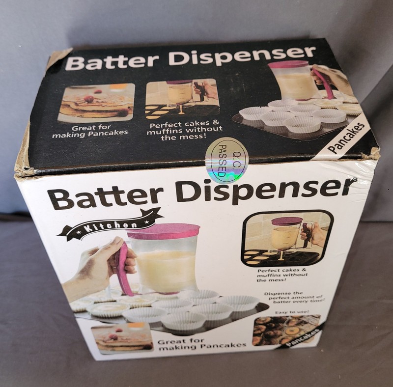 Pancake Dropper Mixer Dispenser Separator Cake Dispenser Batter Kitchen Baking