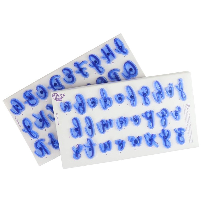Fun Fonts-Alphabet Stamp Set of 52, Upper and Lower Case, Collection 1 gallery