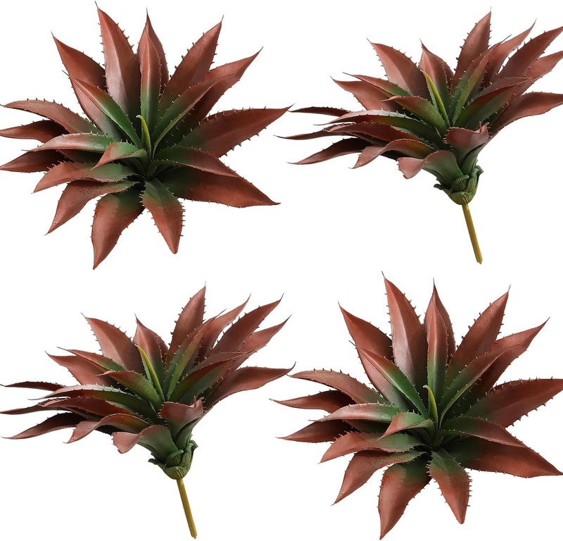 Lar Artificial Succulents e Plants Real Touch Fake Flowers