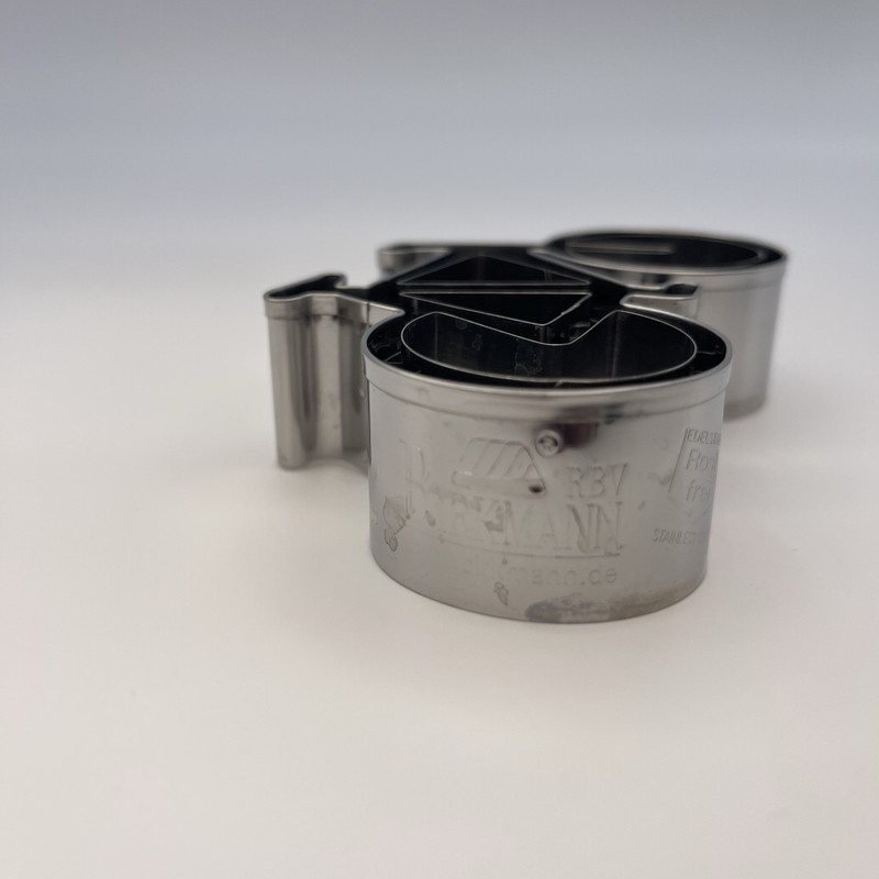Birkmann Bicycle Cookie Cutter Stainless Steel 2 Wheel Party gallery