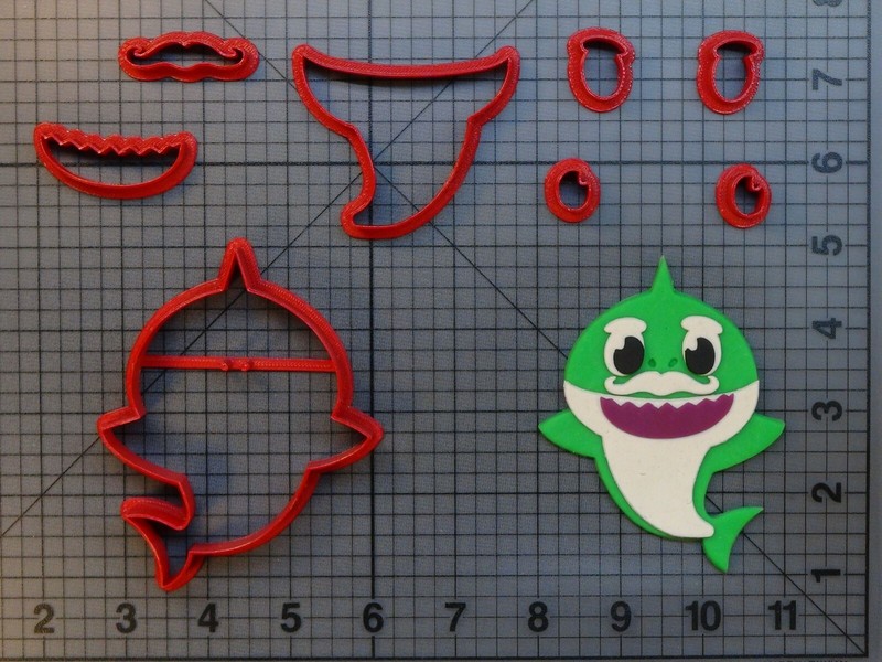 Music Shark – Grandpa Full Body 266-A851 Cookie Cutter Set