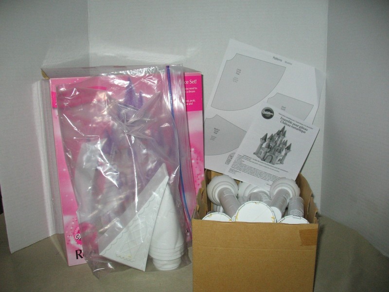 Wilton Romantic Castle Cake Set and Classic Wonder Mold Doll-You Get Both gallery