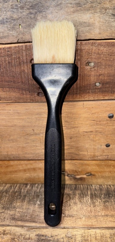The Pampered Chef 9.5″ Black Boar Bristle Pastry~Basting Brush #1623