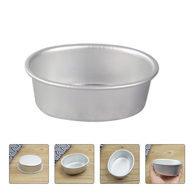 2Pcs Cheesecake Pans Muffin Cake Molds Small Cake Pans Bread Tin