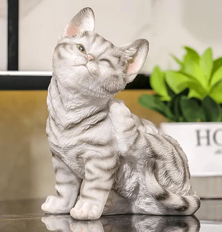 Big size cat mold soap,Resin, plaster, candle mold 0-96