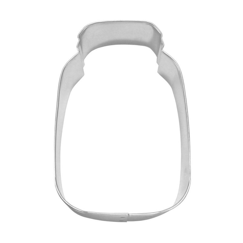 1 Dozen 12 Mason Jar 4.5'' Cookie Cutter Metal Wedding Favor Made in the USA gallery