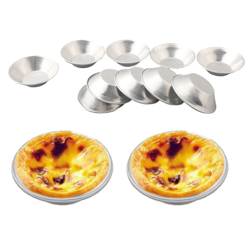 For Egg Tart For Mold Hot Baking Tools Cupcake Cake Cookie Pudding Aluminum gallery