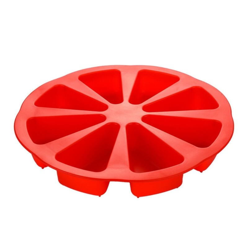 8 Cavity Silicone Scones Pan Cakes Slices Mold Triangle Baking Mold Cake Pan