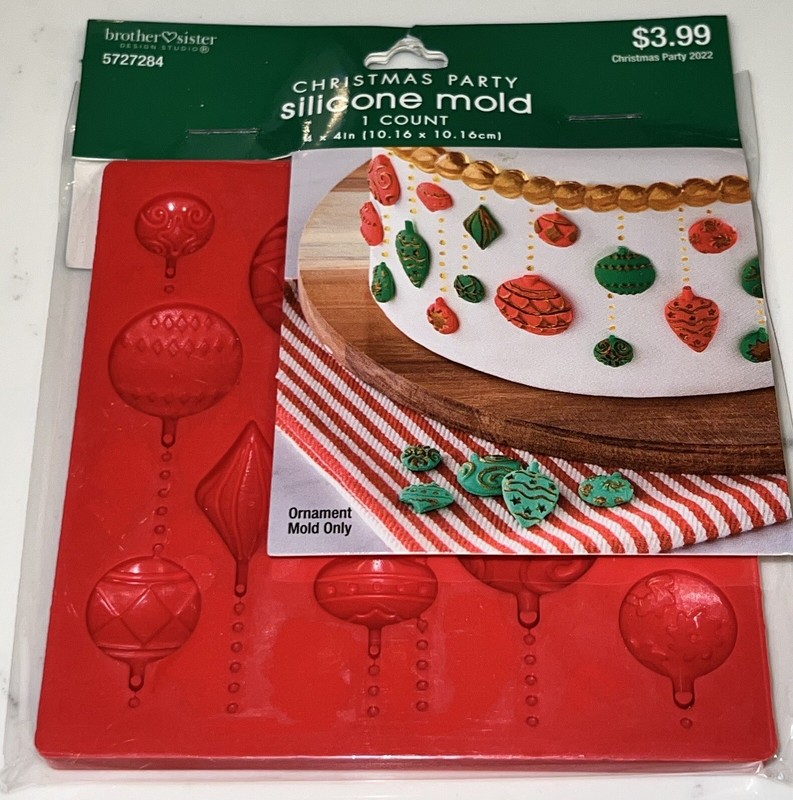Christmas Ornaments Balls Silicone Mold Cake Decor Xmas Party Holidays NEW! gallery