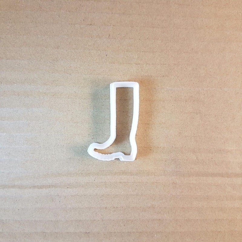 Welly Wellington Boot Shape Cookie Cutter Dough Biscuit Pastry Fondant Sharp gallery