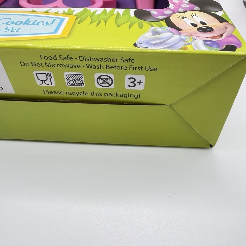 Disney Let's Make Cookies Kids Activity Set by Zac NIB Minnie Mouse Baking Set gallery