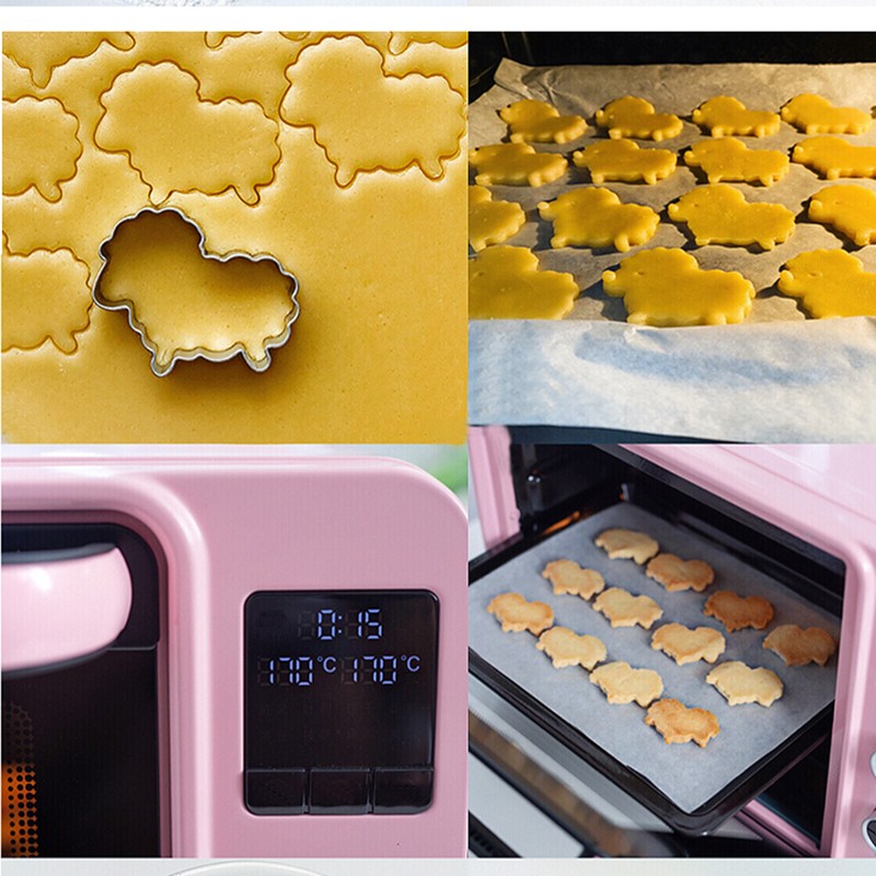 Spring Cookie Cutters-Egg Carrot Bunny Face Flower Duck Butterfly Sheep Easter gallery
