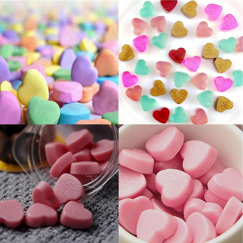 BPA Free Mini Heart Silicone Molds for Baking Candies, Chocolates, and Jellies gallery