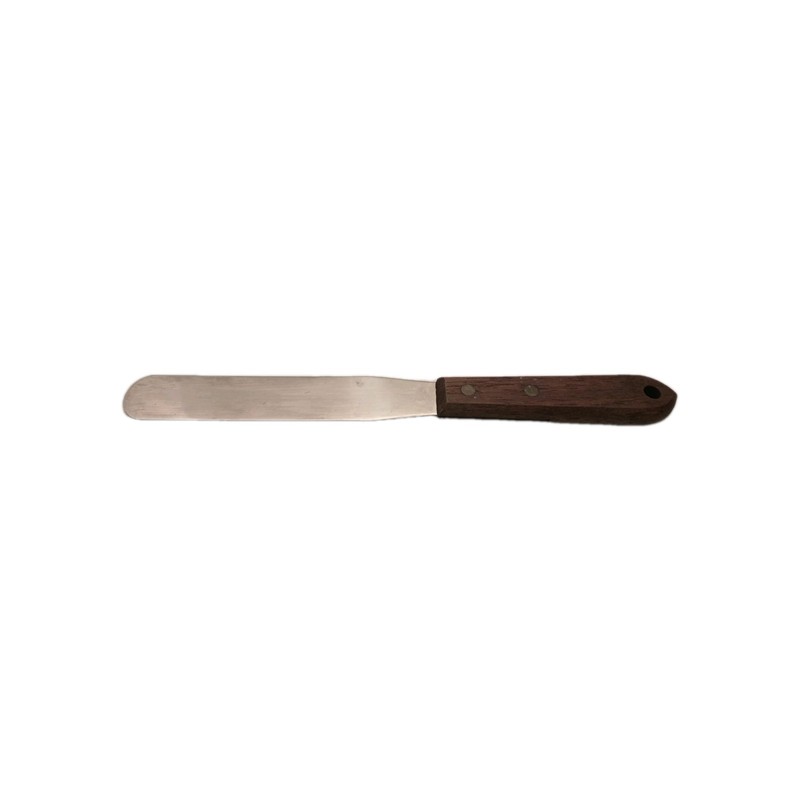 Wilton Icing Spatula 10 in Stainless Steel Blade with Wooden Handle Silver gallery