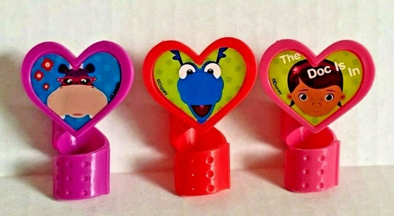 Bakery Crafts Plastic Cupcake Rings New Lot of 6 “Doc Mc Stuffins” #1
