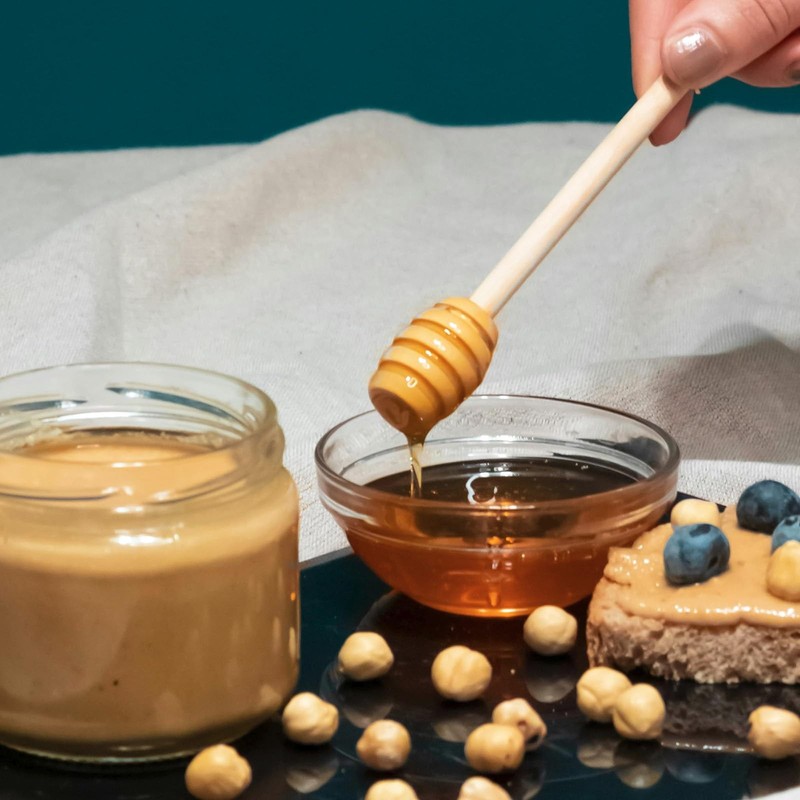 Honey Dipper Sticks, 3 inch Mini Wooden Honey Stick Stirrers for Bridal Favors gallery