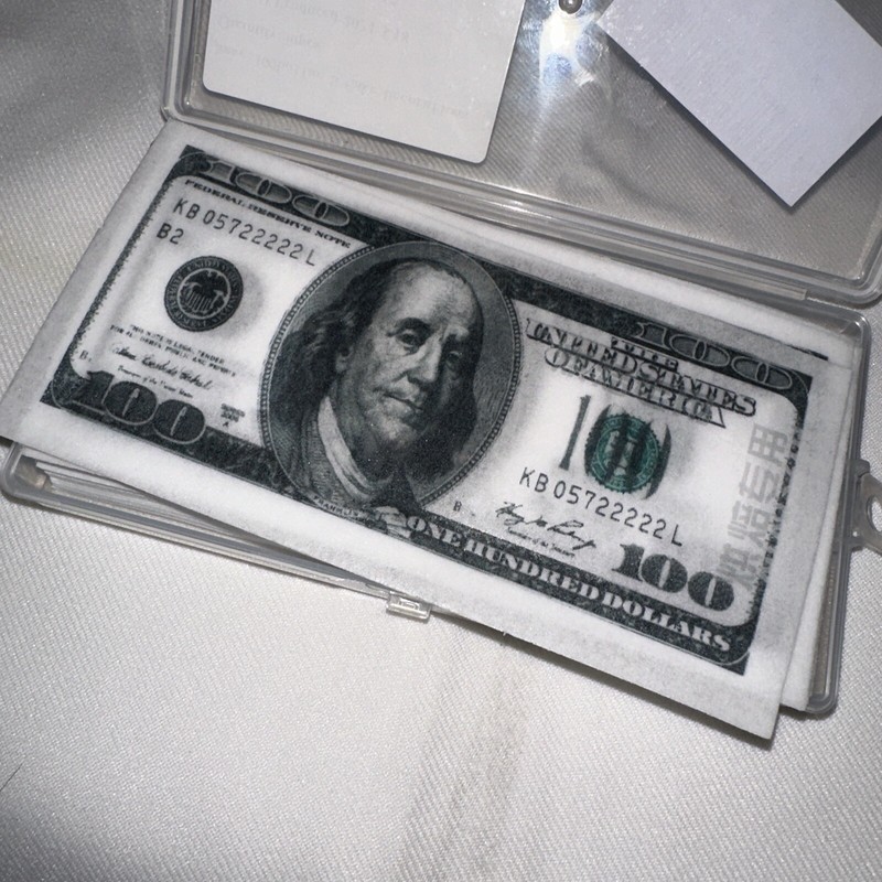 50 Life Size 100 Dollar Bill Edible Bills For Cake Decorating & Cake Toppers