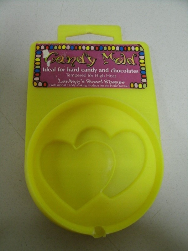 LorAnns 2-3/4" Sucker Candy Mold Tempered For High Heat hard candy & chocolate