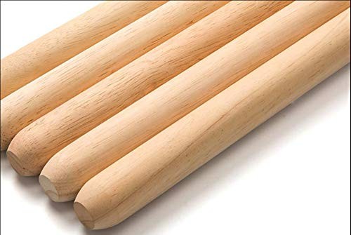 Rodillo madera para hacer empanadillas francesas, ideal para pizzas, 30 x 3,5 cm gallery