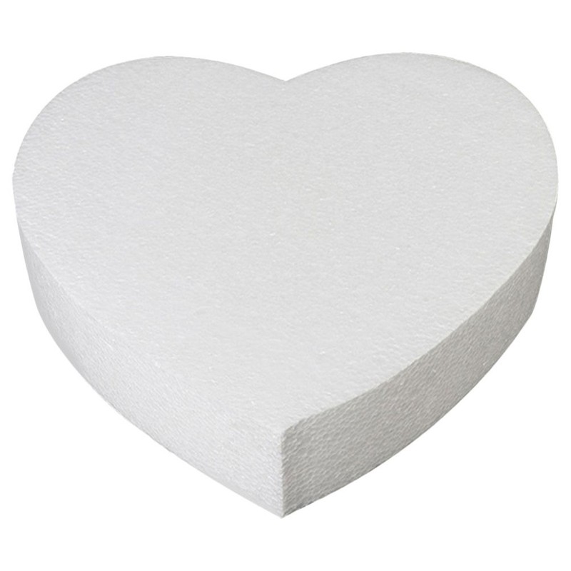 Valentine's Day Cake Mold Heart Shaped Display Foam Dummy Centerpiece gallery