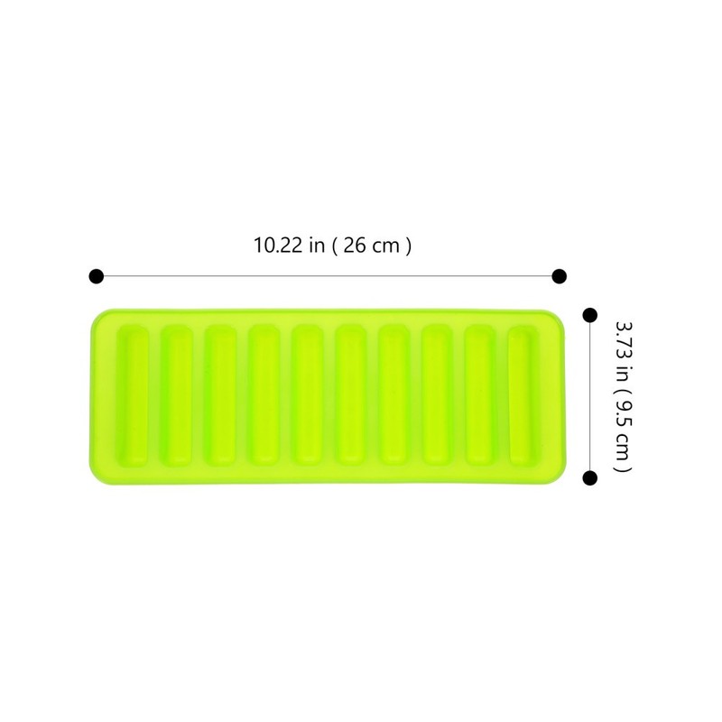 Silicone Gel Cake Mould Ice Cube Tray 10 Thumb Cake Fingers Mould (Green) gallery
