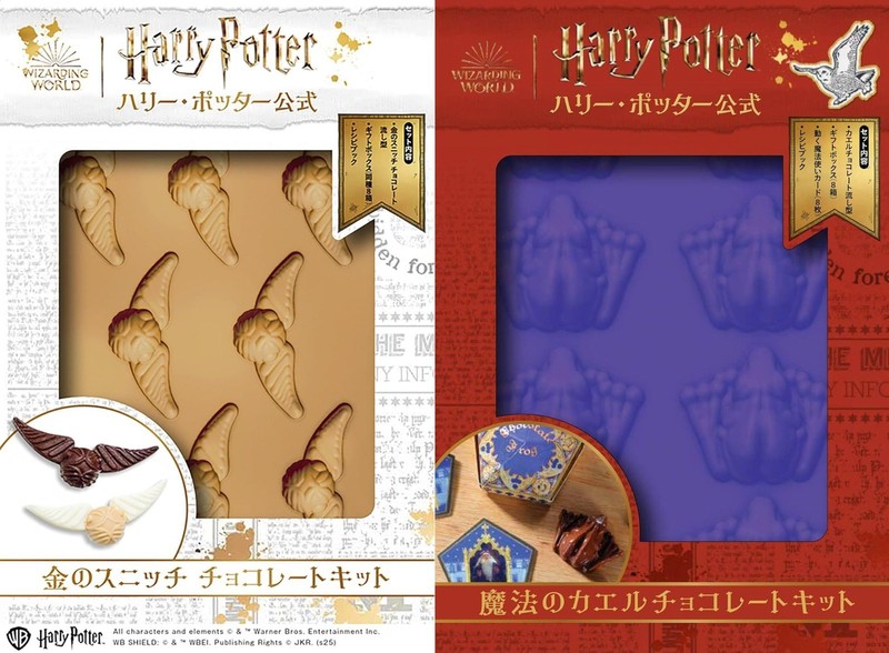Harry Potter Magical Frog & Golden Snitches Chocolate Kit Silicone Mold Japan