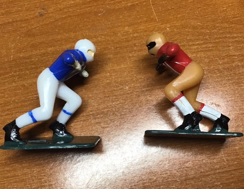Vintage 1974 Witon Football Team Cake Decorations Toppers 8 Players 2 Goalposts gallery