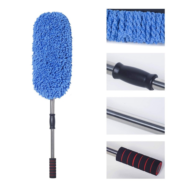 Microfiber Car Duster Extendable Handle Interior Exterior Multipurpose Cleani... gallery