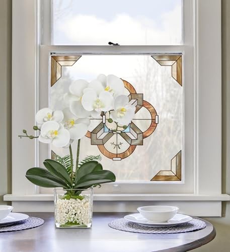 White Orchids Artificial Flowers 16.1" Faux Orchids White Orchid &Green Moss gallery
