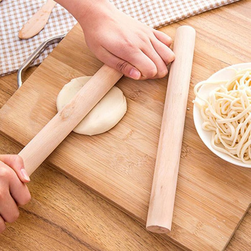 Dumplings Dough Roller Pin Pasta Rolling Stick Wooden Rolling Pin Baking Tool gallery