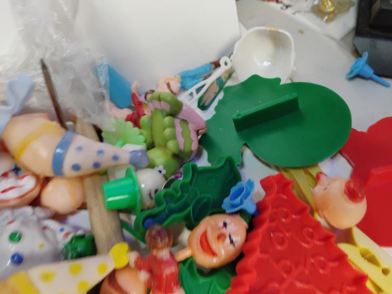 Vintage Cake Toppers Clowns Surfers Football Etc Lot Look gallery