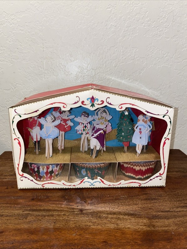 Meri Meri Nutcracker Christmas Cupcake Kit