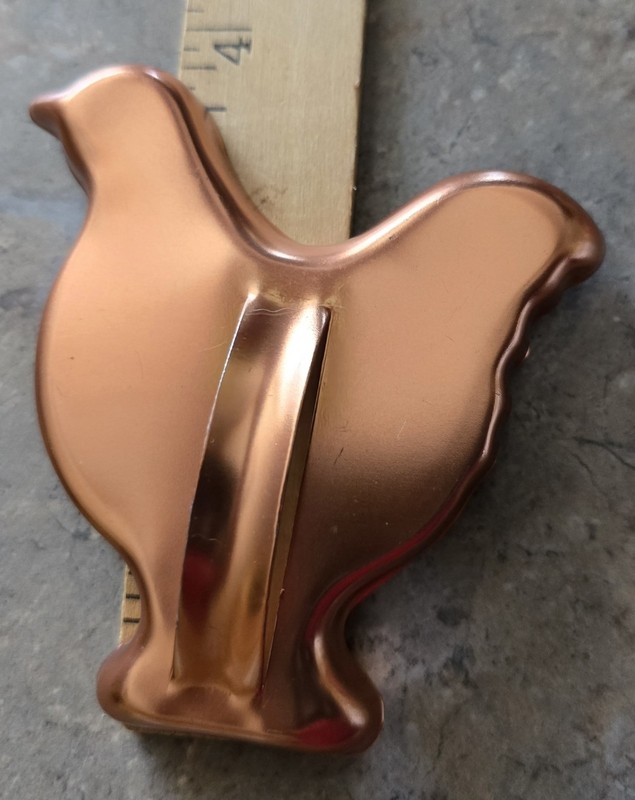 Copper Aluminum Cookie Cutters Kitchen Dining Baking Set of 3 Farmhouse Cottage gallery