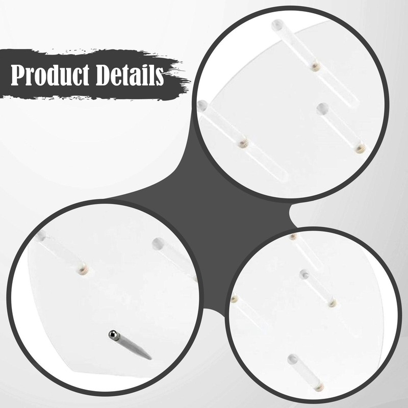 Acrylic Donut Display Stand Party Anniversary Cafe Clear Bagel Holder Board gallery